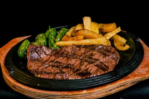 steak quesadilla with peppers